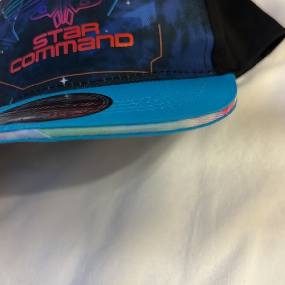 Boys Hat Baseball Cap Disney/Pixar Lightyear Blue & Black StarCommand Adjustable - Picture 3 of 6